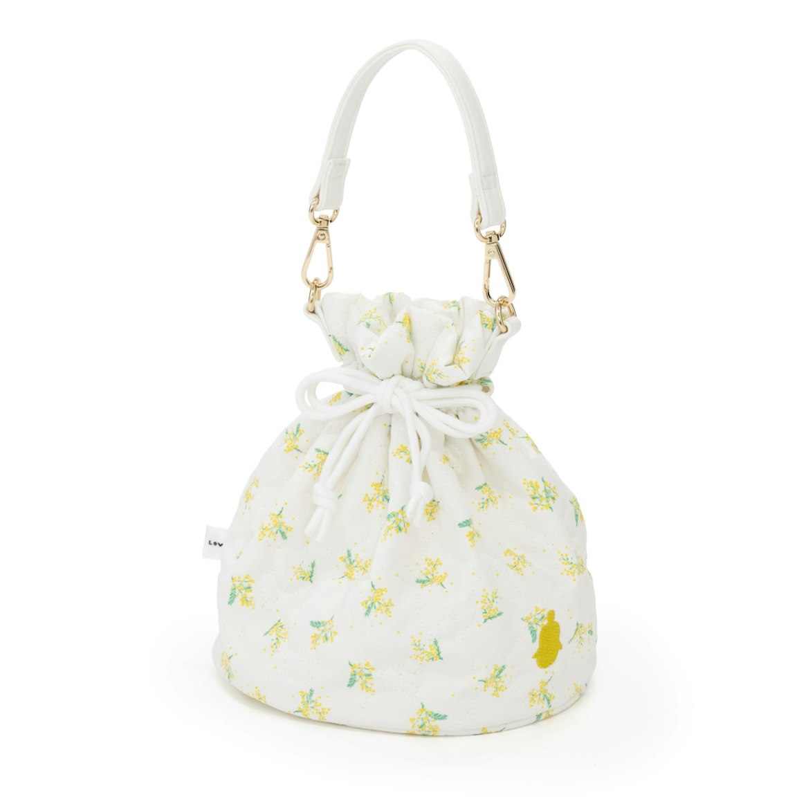 ミモザキルティングバッグ