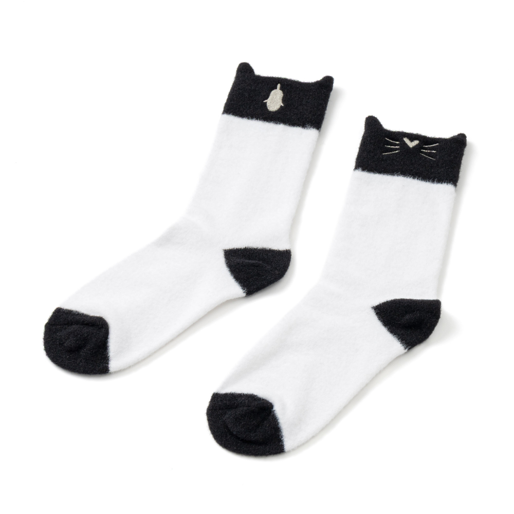 ねこみみルームソックス シャム猫