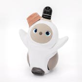 バケハポーチ(オレンジピンク)