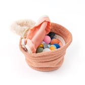 バケハポーチ(オレンジピンク)