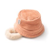 バケハポーチ(オレンジピンク)