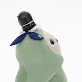 サテンリボンシュシュ