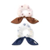 サテンリボンシュシュ